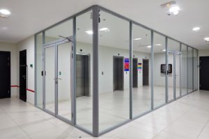 Огнестойкая алюминиевая перегородка 2-го типа