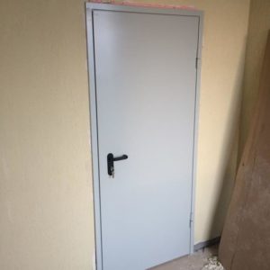 Противопожарная однопольная глухая дверь / серия FRM7263