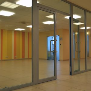 Противопожарная перегородка 3 типа из алюминиевого профиля / серия FRM5191