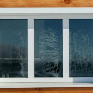 Противопожарное окно с пластиковым откосом / серия FRM994